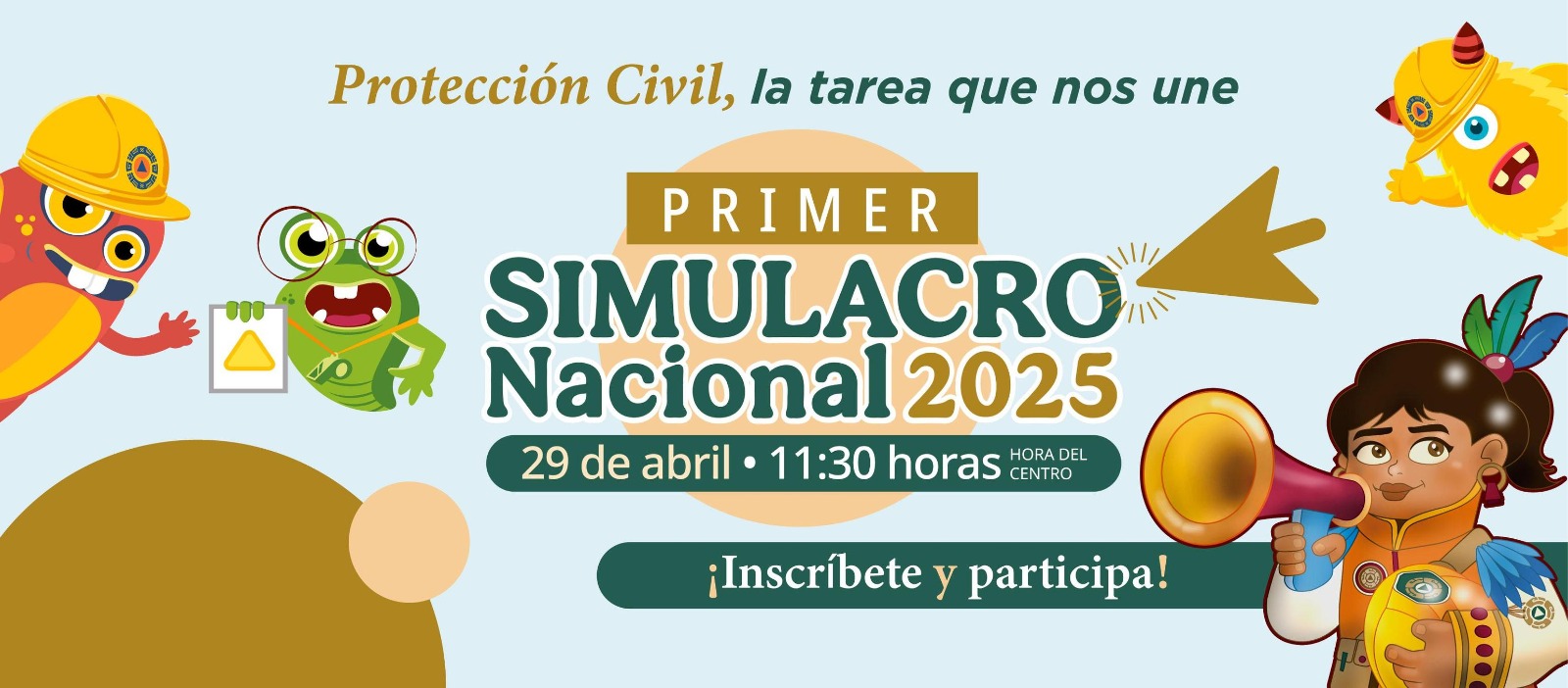 Veracruz, listo para participar en el Primer Simulacro Nacional 2025 ...